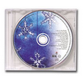 CD-13 Christmas Music Clear Poly Sleeve Snowflake